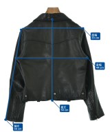 JOURNAL STANDARD relume（ジャーナルスタンダードレリューム）ライダース 黒 サイズ:36(S位) レディース/2200655026013