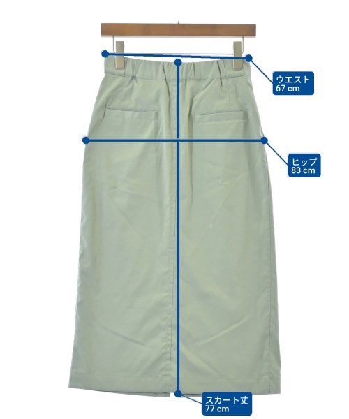 JOURNAL STANDARD relume（ジャーナルスタンダードレリューム）ロング・マキシ丈スカート 緑 サイズ:36(S位) レディース/2200649013012
