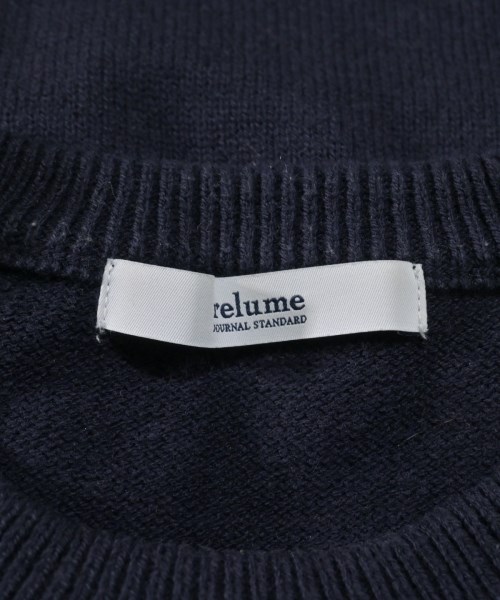 JOURNAL STANDARD relume（ジャーナルスタンダードレリューム）ニット・セーター 紺 サイズ:F レディース/2200655388043
