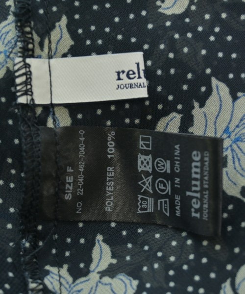 JOURNAL STANDARD relume（ジャーナルスタンダードレリューム）ワンピース 紺 サイズ:F レディース/2200650647015