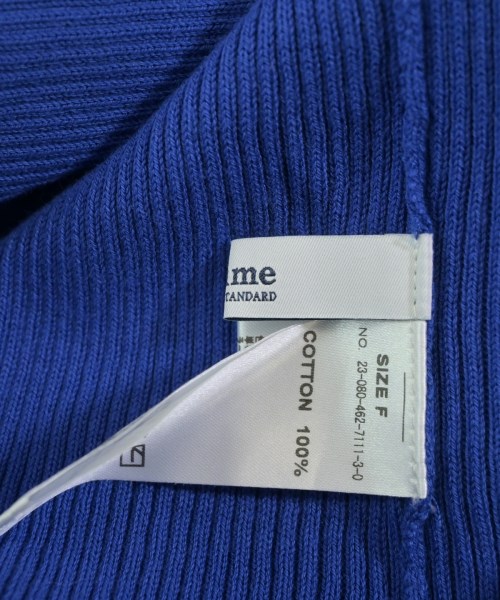 JOURNAL STANDARD relume（ジャーナルスタンダードレリューム）ニット・セーター 青 サイズ:F レディース/2200652216035
