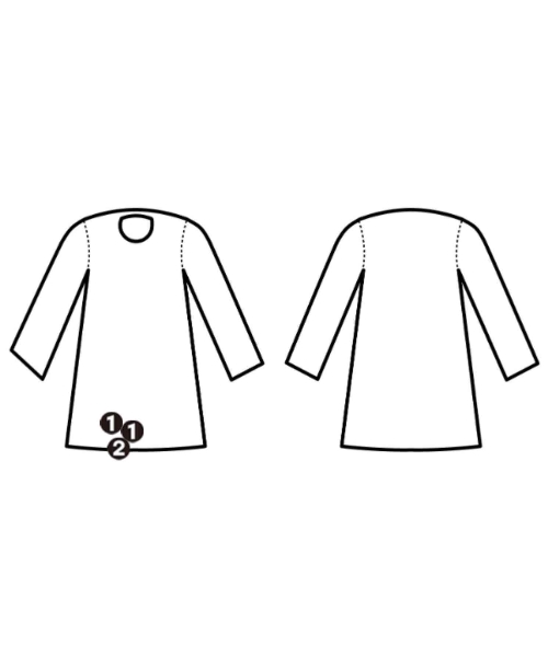 JOURNAL STANDARD relume（ジャーナルスタンダードレリューム）シャツワンピース 青 サイズ:F レディース/2200652390018