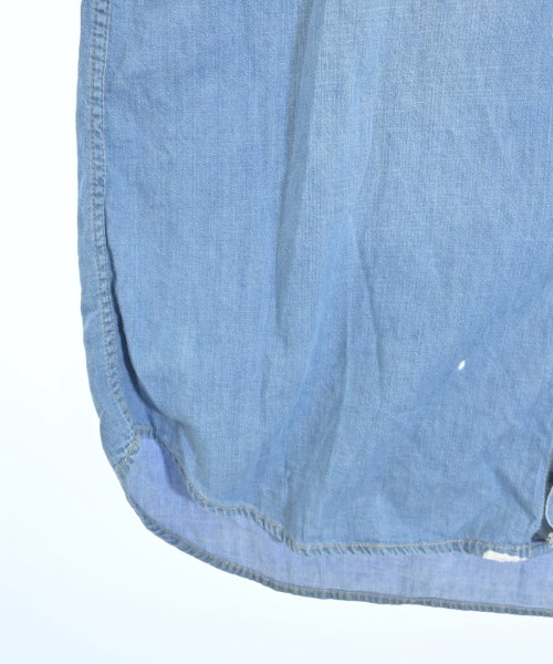 JOURNAL STANDARD relume（ジャーナルスタンダードレリューム）シャツワンピース 青 サイズ:F レディース/2200652390018