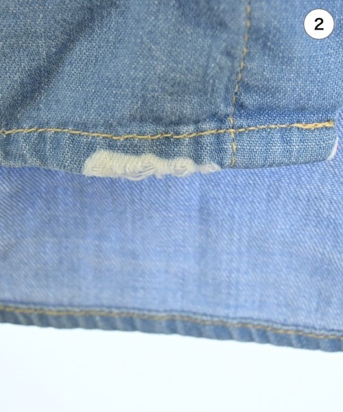 JOURNAL STANDARD relume（ジャーナルスタンダードレリューム）シャツワンピース 青 サイズ:F レディース/2200652390018