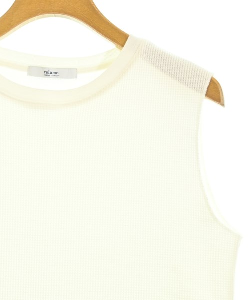 JOURNAL STANDARD relume（ジャーナルスタンダードレリューム）ノースリーブ 白 サイズ:F レディース/2200625476046