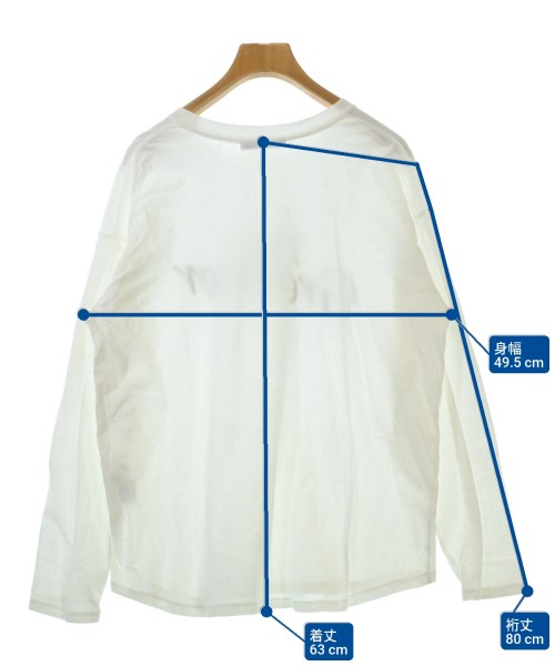 JOURNAL STANDARD relume（ジャーナルスタンダードレリューム）Tシャツ・カットソー 白 サイズ:F レディース/2200649648054