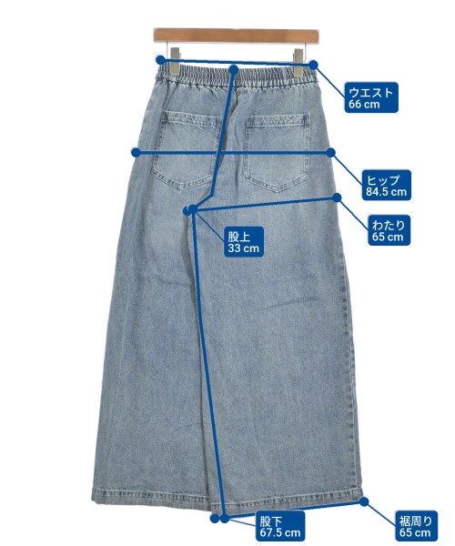 JOURNAL STANDARD relume（ジャーナルスタンダードレリューム）デニムパンツ 青 サイズ:36(S位) レディース/2200655195061