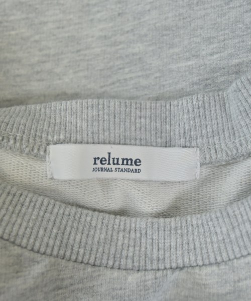 JOURNAL STANDARD relume（ジャーナルスタンダードレリューム）スウェット グレー サイズ:F レディース/2200654249017