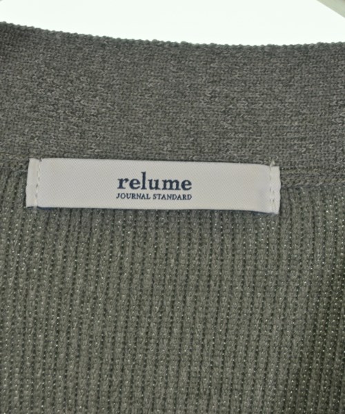 JOURNAL STANDARD relume（ジャーナルスタンダードレリューム）カーディガン グレー サイズ:F レディース/2200654254028