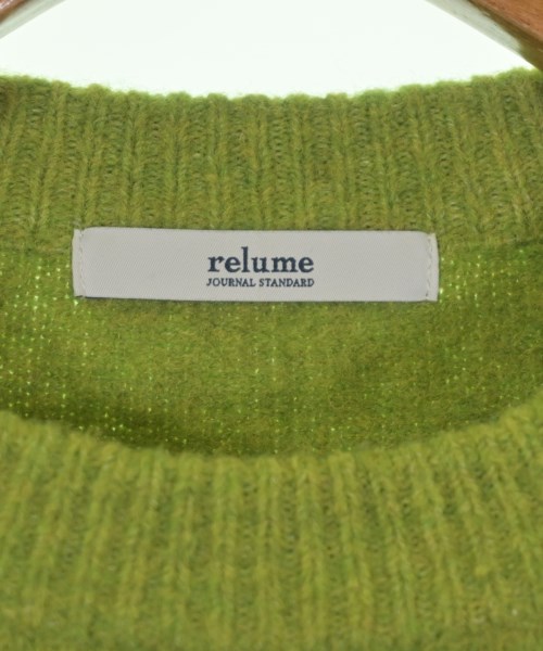 JOURNAL STANDARD relume（ジャーナルスタンダードレリューム）ニット・セーター 緑 サイズ:F レディース/2200651200011