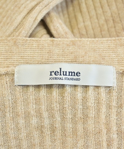 JOURNAL STANDARD relume（ジャーナルスタンダードレリューム）カーディガン ベージュ サイズ:F レディース/2200654579053