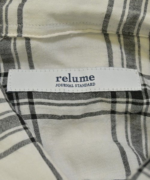 JOURNAL STANDARD relume（ジャーナルスタンダードレリューム）カジュアルシャツ 白 サイズ:F レディース/2200655752042