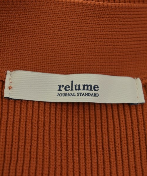 JOURNAL STANDARD relume（ジャーナルスタンダードレリューム）カーディガン オレンジ サイズ:F レディース/2200652600025