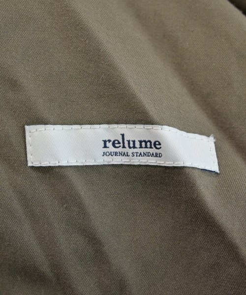 JOURNAL STANDARD relume（ジャーナルスタンダードレリューム）シャツワンピース カーキ サイズ:F レディース/2200655234074