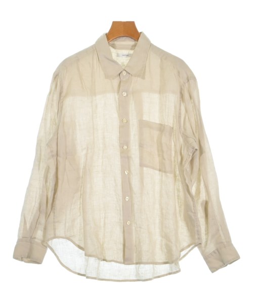 JOURNAL STANDARD relume(ジャーナルスタンダードレリューム)カジュアルシャツ ベージュ サイズ:F/2200655234111