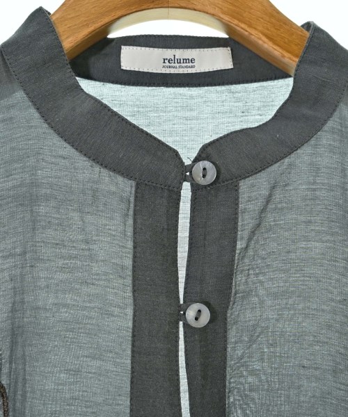 JOURNAL STANDARD relume（ジャーナルスタンダードレリューム）ブラウス グレー サイズ:F レディース/2200658582035