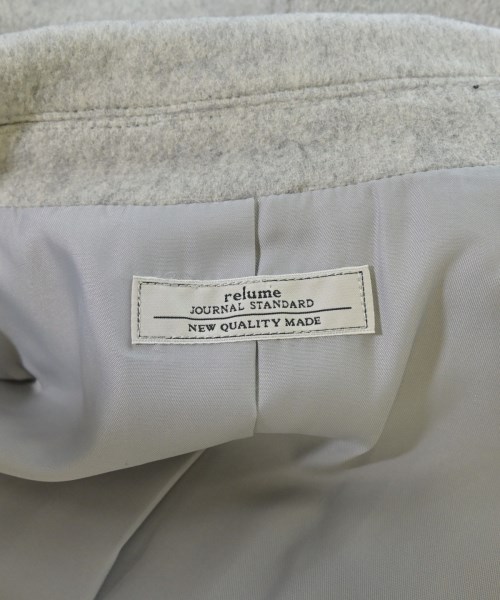 JOURNAL STANDARD relume（ジャーナルスタンダードレリューム）チェスターコート グレー サイズ:38 (XS位) レディース/2200659811066
