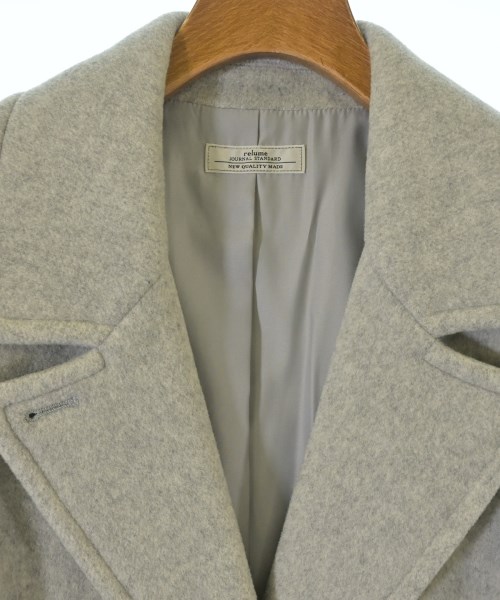 JOURNAL STANDARD relume（ジャーナルスタンダードレリューム）チェスターコート グレー サイズ:38 (XS位) レディース/2200659811066
