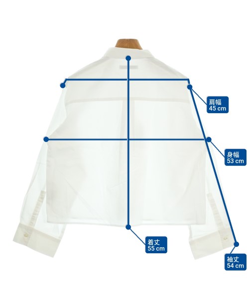 JOURNAL STANDARD relume（ジャーナルスタンダードレリューム）カジュアルシャツ 白 サイズ:F レディース/2200653811239