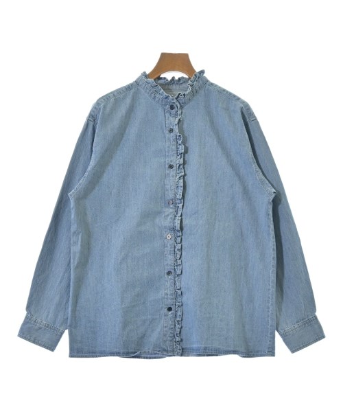 JOURNAL STANDARD relume(ジャーナルスタンダードレリューム)カジュアルシャツ 青 サイズ:F/2200657713157