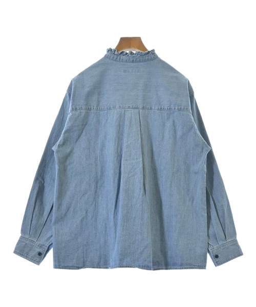 JOURNAL STANDARD relume（ジャーナルスタンダードレリューム）カジュアルシャツ 青 サイズ:F レディース/2200657713157