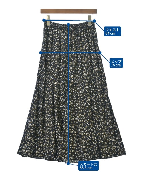 JOURNAL STANDARD relume（ジャーナルスタンダードレリューム）ロング・マキシ丈スカート 黒 サイズ:F レディース/2200660411132