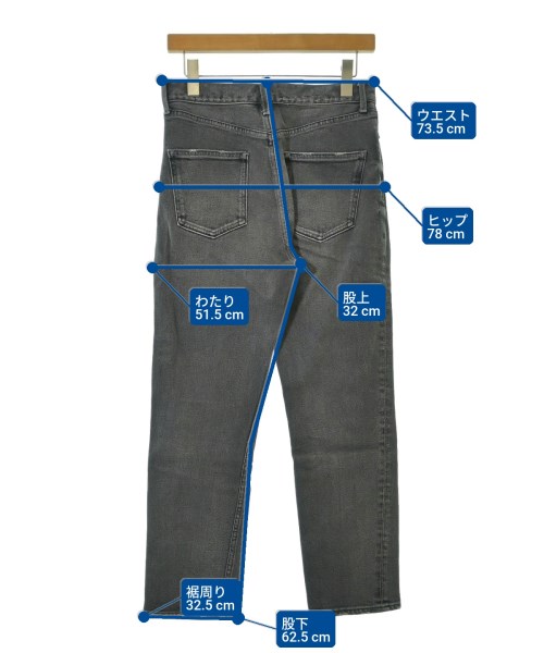 JOURNAL STANDARD relume（ジャーナルスタンダードレリューム）デニムパンツ グレー サイズ:38(M位) レディース/2200660471020