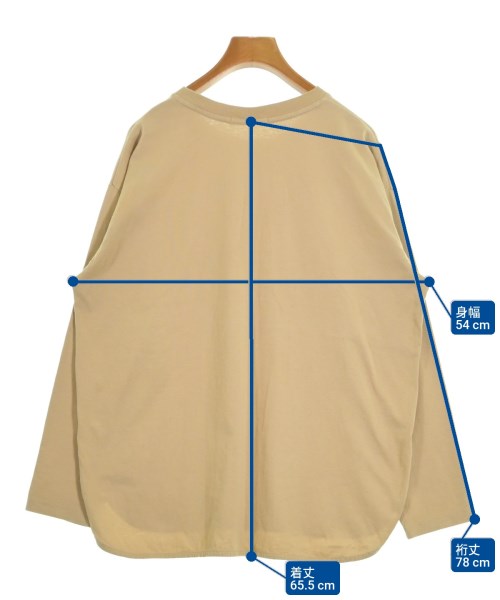 JOURNAL STANDARD relume（ジャーナルスタンダードレリューム）Tシャツ・カットソー ベージュ サイズ:F レディース/2200658727047