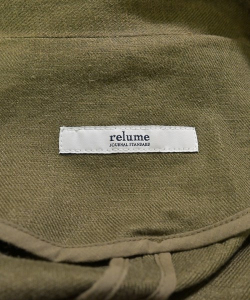 JOURNAL STANDARD relume（ジャーナルスタンダードレリューム）ジャケット カーキ サイズ:36(S位) レディース/2200660889023