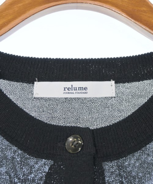 JOURNAL STANDARD relume（ジャーナルスタンダードレリューム）カーディガン 黒 サイズ:F レディース/2200659355089
