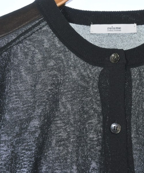 JOURNAL STANDARD relume（ジャーナルスタンダードレリューム）カーディガン 黒 サイズ:F レディース/2200659355089