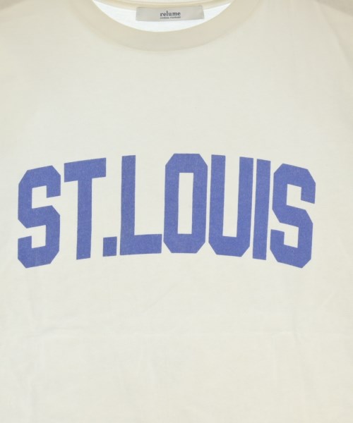 JOURNAL STANDARD relume（ジャーナルスタンダードレリューム）Tシャツ・カットソー 白 サイズ:F レディース/2200660166018