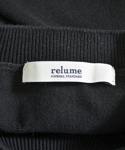 JOURNAL STANDARD relume（ジャーナルスタンダードレリューム）ワンピース 黒 サイズ:F レディース/2200657324193