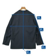 JOURNAL STANDARD relume（ジャーナルスタンダードレリューム）ノーカラージャケット 紺 サイズ:36(S位) レディース/2200662206071