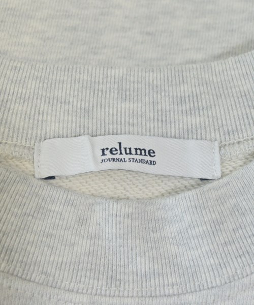 JOURNAL STANDARD relume（ジャーナルスタンダードレリューム）スウェット グレー サイズ:F レディース/2200662206132