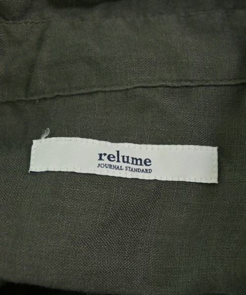 JOURNAL STANDARD relume（ジャーナルスタンダードレリューム）カジュアルシャツ グレー サイズ:F レディース/2200707752020