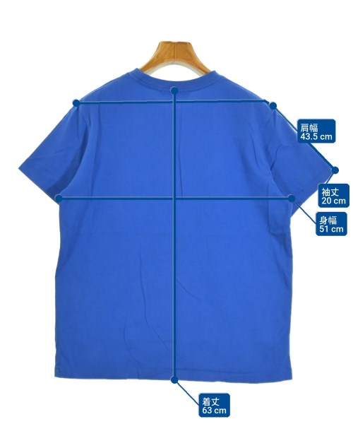 JOURNAL STANDARD relume（ジャーナルスタンダードレリューム）Tシャツ・カットソー 青 サイズ:F レディース/2200708482094