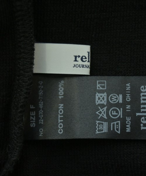JOURNAL STANDARD relume（ジャーナルスタンダードレリューム）ノースリーブ 黒 サイズ:F レディース/2200708452073