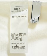 JOURNAL STANDARD relume（ジャーナルスタンダードレリューム）Tシャツ・カットソー 白 サイズ:F レディース/2200708581087