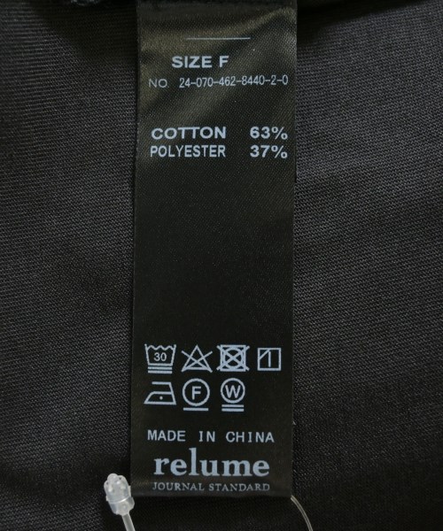JOURNAL STANDARD relume（ジャーナルスタンダードレリューム）ワンピース 黒 サイズ:F レディース/2200708581100