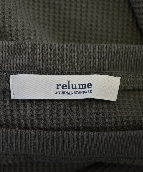 JOURNAL STANDARD relume（ジャーナルスタンダードレリューム）Tシャツ・カットソー グレー サイズ:F レディース/2200709649090