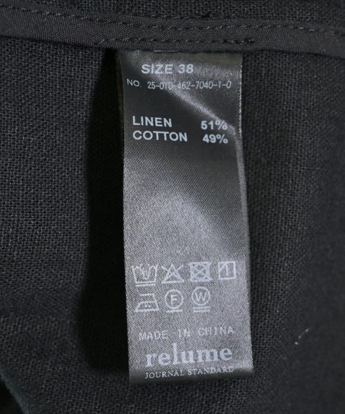 JOURNAL STANDARD relume（ジャーナルスタンダードレリューム）ジャケット 黒 サイズ:38(M位) レディース/2200708839058