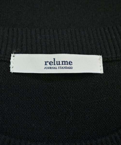 JOURNAL STANDARD relume（ジャーナルスタンダードレリューム）ニット・セーター 黒 サイズ:F レディース/2200709314097