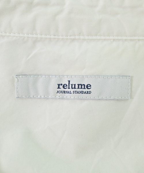 JOURNAL STANDARD relume（ジャーナルスタンダードレリューム）カジュアルシャツ 白 サイズ:F レディース/2200708743058