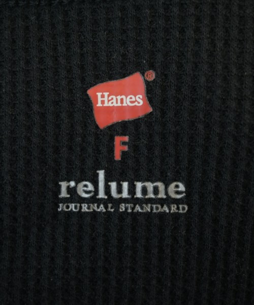 JOURNAL STANDARD relume（ジャーナルスタンダードレリューム）Tシャツ・カットソー 黒 サイズ:F レディース/2200712988025