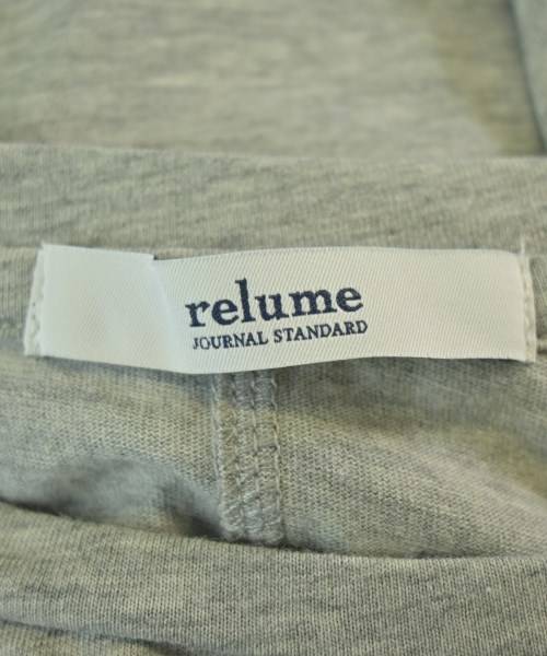 JOURNAL STANDARD relume（ジャーナルスタンダードレリューム）Tシャツ・カットソー グレー サイズ:F レディース/2200709423072
