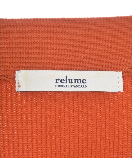 JOURNAL STANDARD relume（ジャーナルスタンダードレリューム）カーディガン オレンジ サイズ:F レディース/2200695348038