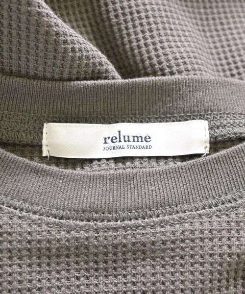 JOURNAL STANDARD relume（ジャーナルスタンダードレリューム）Tシャツ・カットソー グレー サイズ:F レディース/2200710119063