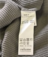 JOURNAL STANDARD relume（ジャーナルスタンダードレリューム）Tシャツ・カットソー グレー サイズ:F レディース/2200710119063