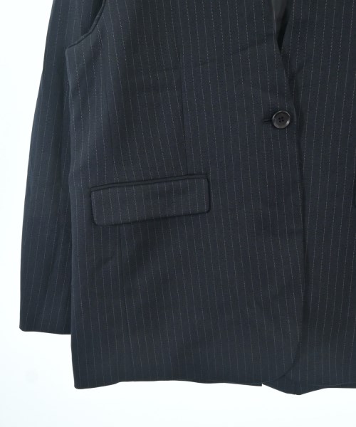 JOURNAL STANDARD relume（ジャーナルスタンダードレリューム）ノーカラージャケット 紺 サイズ:38(M位) レディース/2200710384195